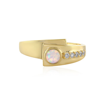 Bague en argent et Opale Welo
