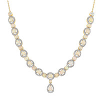 Collier en argent et Opale Welo