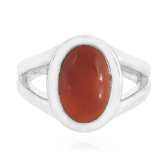 Bague en argent et Cornaline