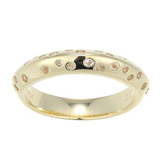 Bague en argent et Topaze blanche (Adela Silber)