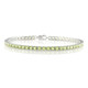 Bracelet en argent et Péridot