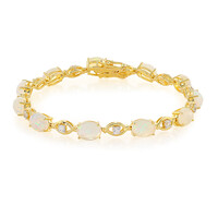 Bracelet en argent et Opale Welo