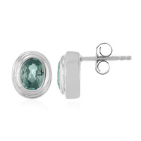 Boucles d'oreilles en argent et Zircon de Ratanakiri