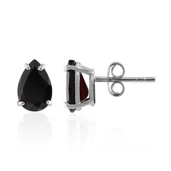 Boucles d'oreilles en argent et Grenat