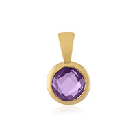 Pendentif en or et Améthyste