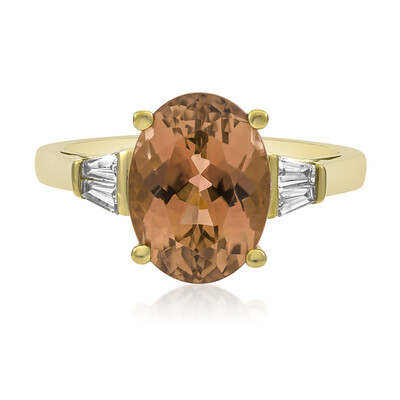 Bague en or et Tourmaline néon du Congo (CIRARI)