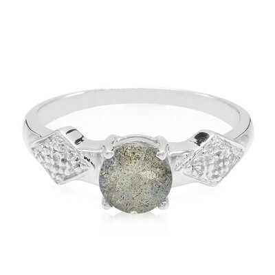 Bague en argent et Spectrolite