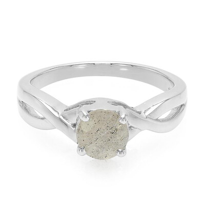 Bague en argent et Spectrolite