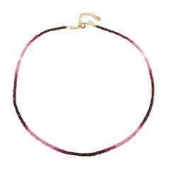Collier en argent et Rubis de Birmanie