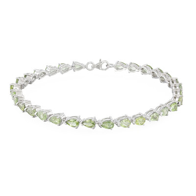 Bracelet en argent et Tourmaline Paraïba