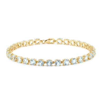 Bracelet en argent et Topaze bleu ciel