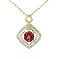 Collier en argent et Grenat du Malawi