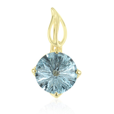 Pendentif en or et Topaze bleu ciel (dagen)