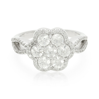 Bague en argent et Zircon