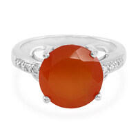 Bague en argent et Cornaline