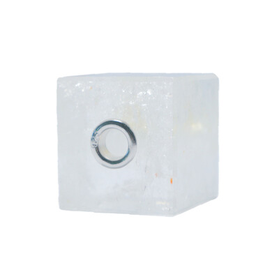 Pendentif en argent et Quartz blanc (MONOSONO COLLECTION)