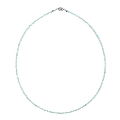 Collier en argent et Apatite bleue