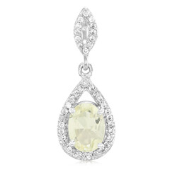 Pendentif en argent et Orthose