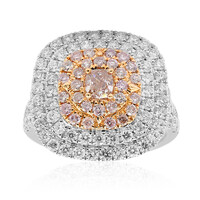 Bague en or et Diamant rose I1 (CIRARI)