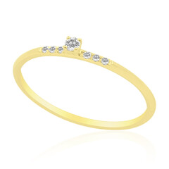 Bague en or et Diamant Flawless (F) (LUCENT DIAMONDS)