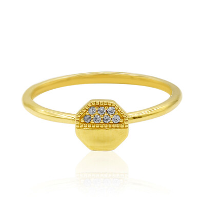 Bague en argent et Zircon