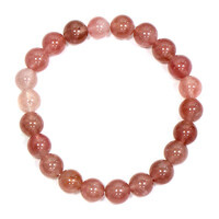 Bracelet et Quartz rose