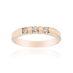 Bague en or et Diamant rose de France SI1 d'Argyle 