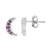 Boucles d'oreilles en argent et Grenat Rhodolite