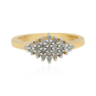 Bague en argent et Diamant I3 (I)