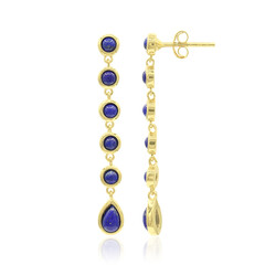 Boucles d'oreilles en argent et Lapis-Lazuli