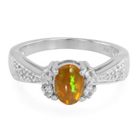 Bague en or et Opale de Kalimaya