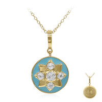 Collier en argent et Zircon