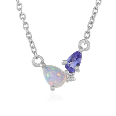 Collier en argent et Opale Welo
