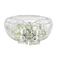 Bague en argent et Tourmaline Paraïba