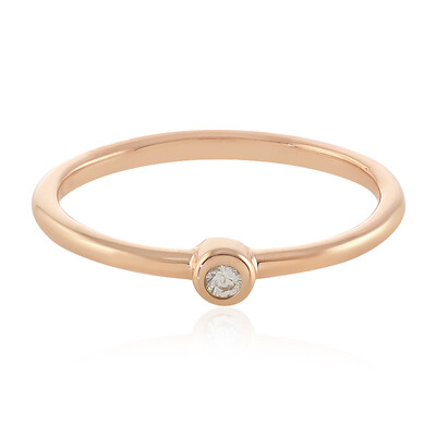 Bague en argent et Diamant I2 (H)