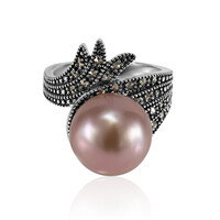 Bague en argent et Perle Ming (TPC)