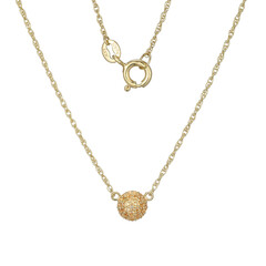 Collier en argent et Citrine (Adela Silber)