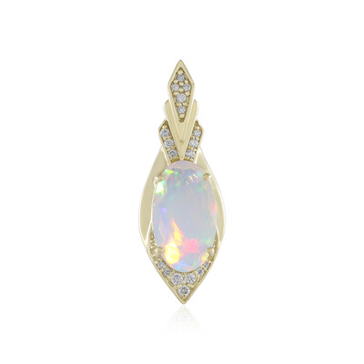 Pendentif en or et Opale Welo AAA (de Melo)