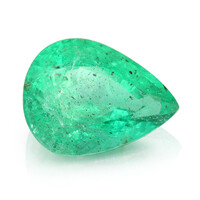  Emeraude de Zambie (gemme et boîte de collection)