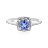 Bague en argent et Tanzanite non chauffée