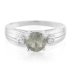 Bague en argent et Spectrolite