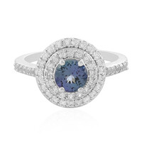 Bague en argent et Tanzanite