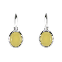 Boucles d'oreilles en argent et Ambre baltique