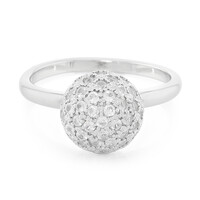 Bague en argent et Zircon