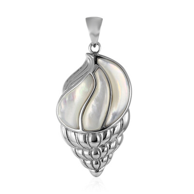 Pendentif en argent et Nacre (Art of Nature)