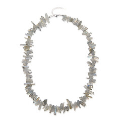 Collier en argent et Labradorite