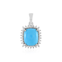 Pendentif en argent et Turquoise arizona