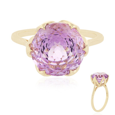 Bague en or et Améthyste Rose de France (PHANTASIA)