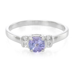 Bague en argent et Tanzanite