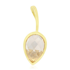 Pendentif en argent et Quartz rose